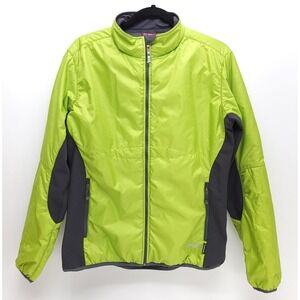 Sherpa Adventure Gear Primaloft Jacket Womens L Lime‎ Insulated Outdoors Hiking